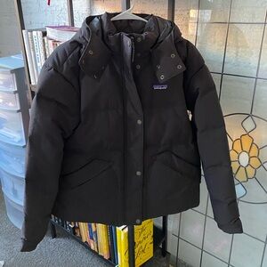 Patagonia black winter jacket